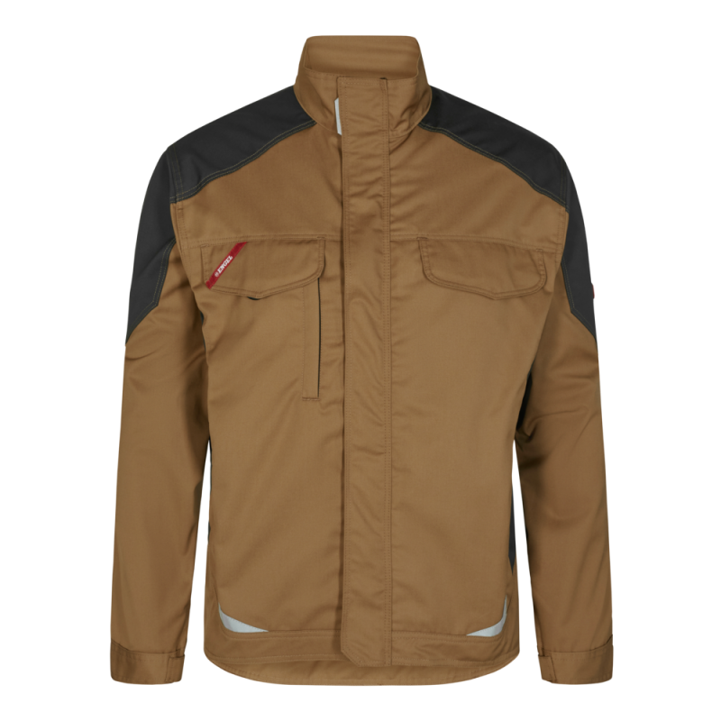 Galaxy Light work jacket 1290-880 Toffee brown/Grey