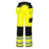 T501 - PW3 Hi-Vis Holster Work Trouser Yellow/Black